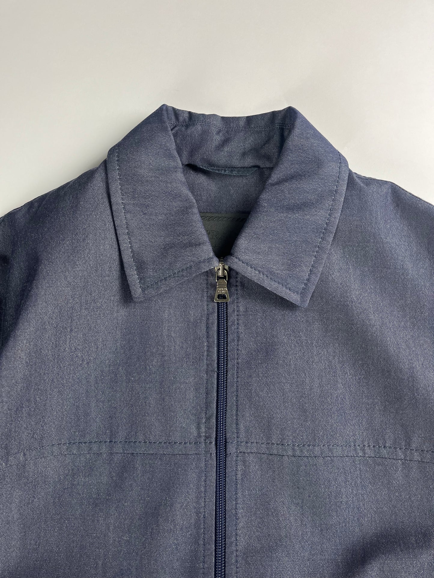 Prada Double Zip Linen Jacket FW 1998 - L