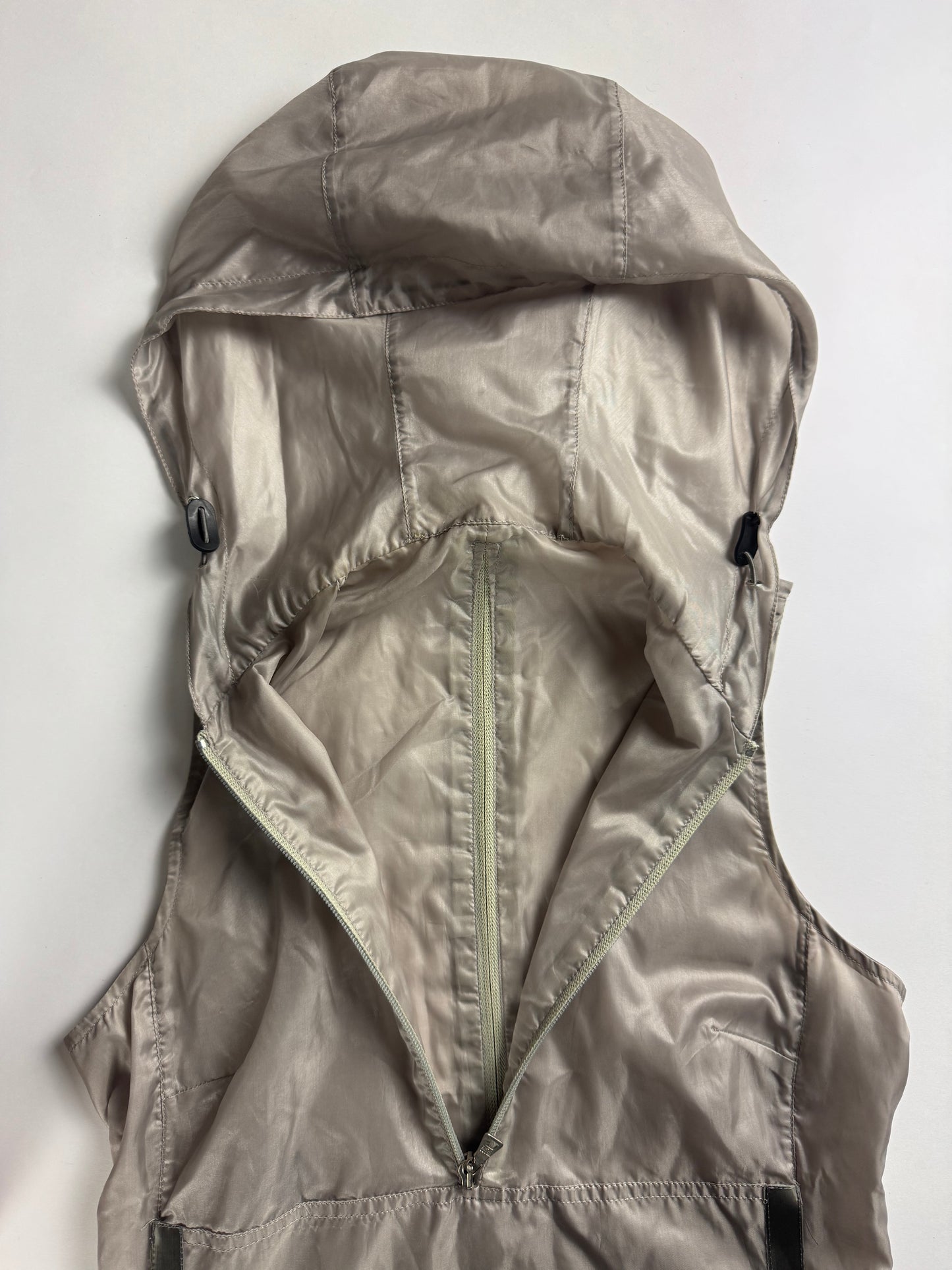 Prada Linea Rossa Reflective patched Dress SS 1999 - S