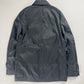 Prada Navy Double Zip Officer Minimalist Trucker Jacket SS 2008 - XS