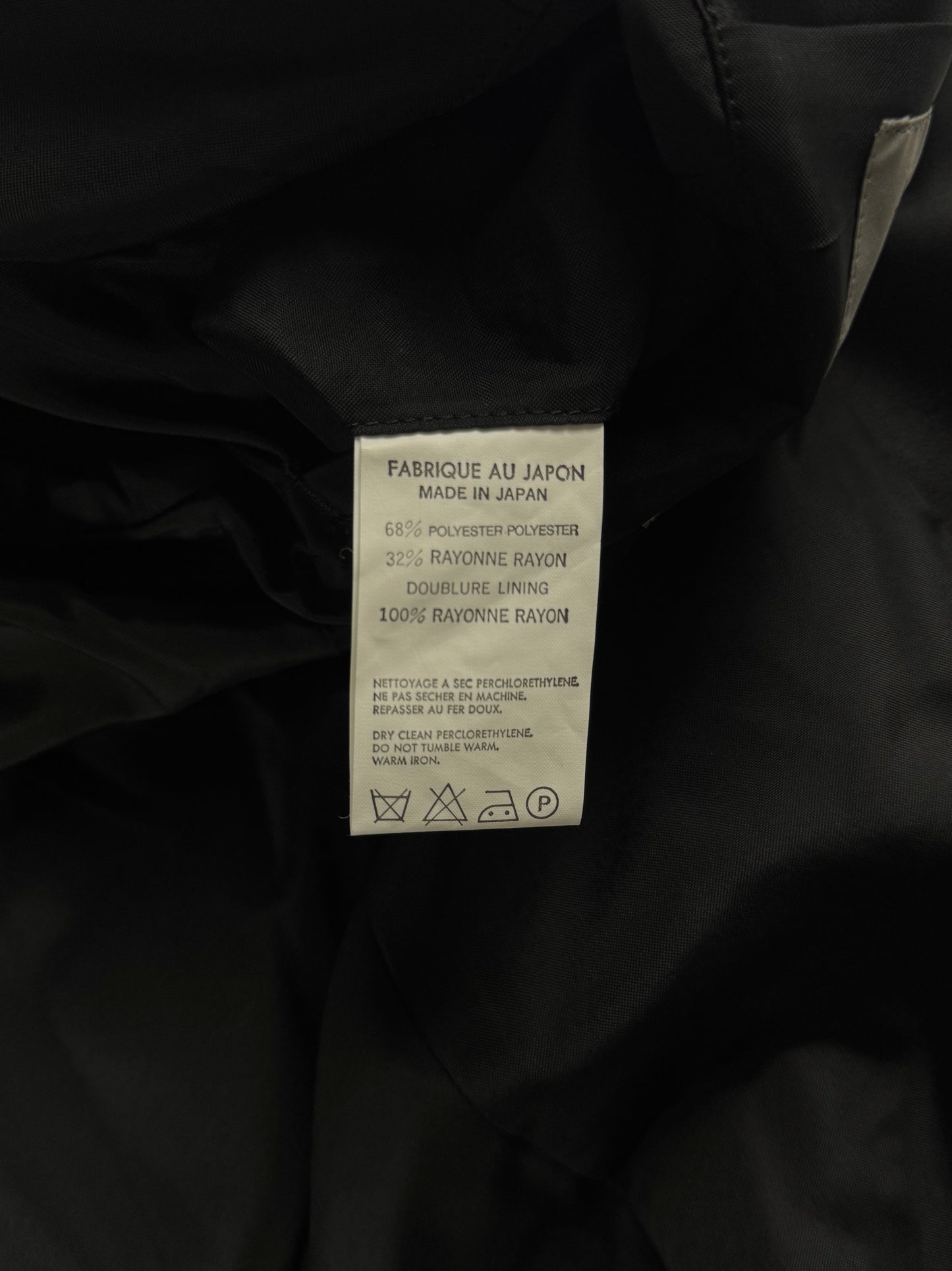 Yohji Yamamoto Pour Homme and Lustrous Night Drapey Satin Effect Blazer FW 1997 - M