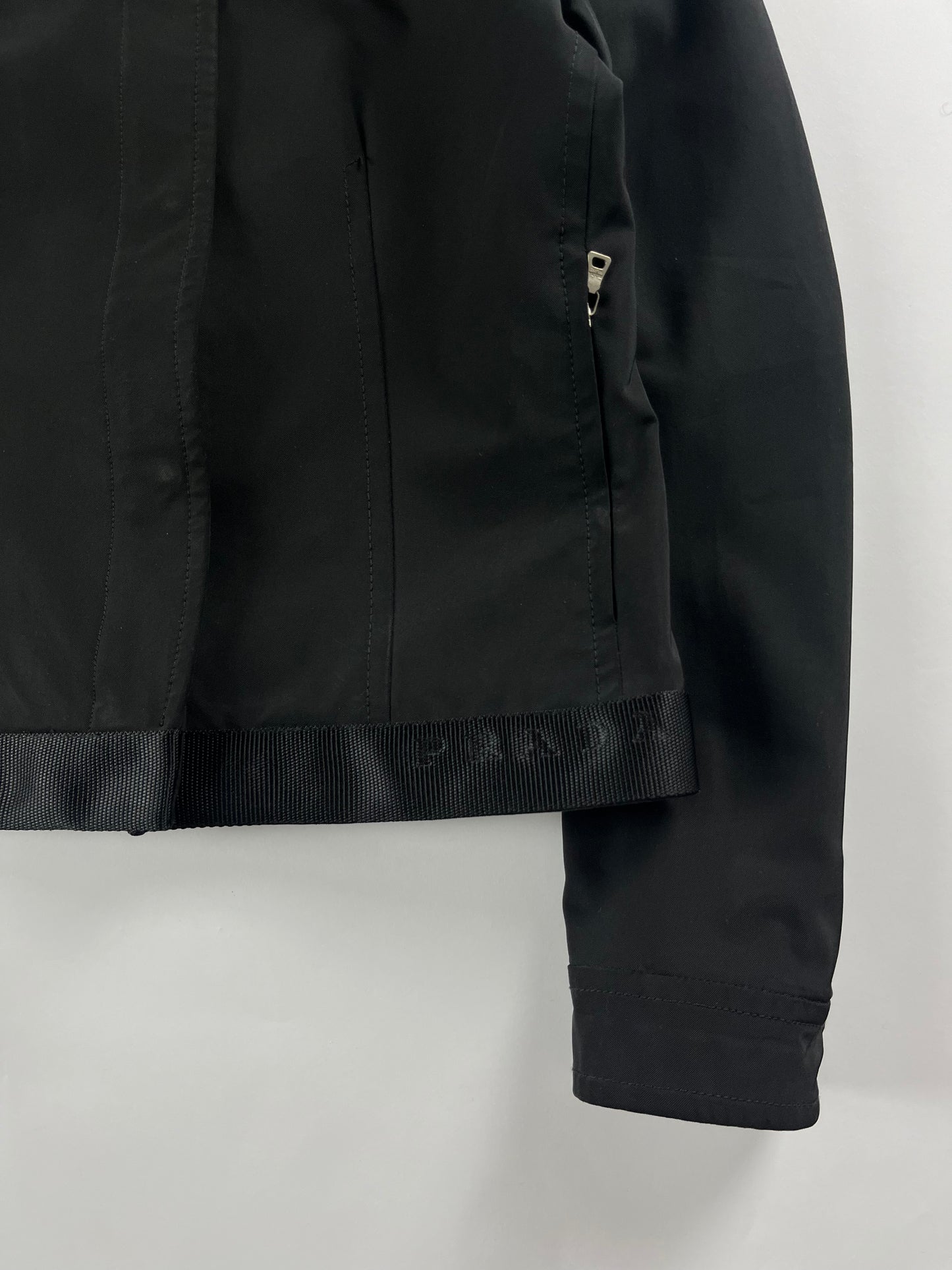 Prada Black Work Jacket SS 1999 - S