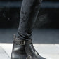 Chanel Sample Post Apocalyptic Belted Boots FW 2011 - 43 EU