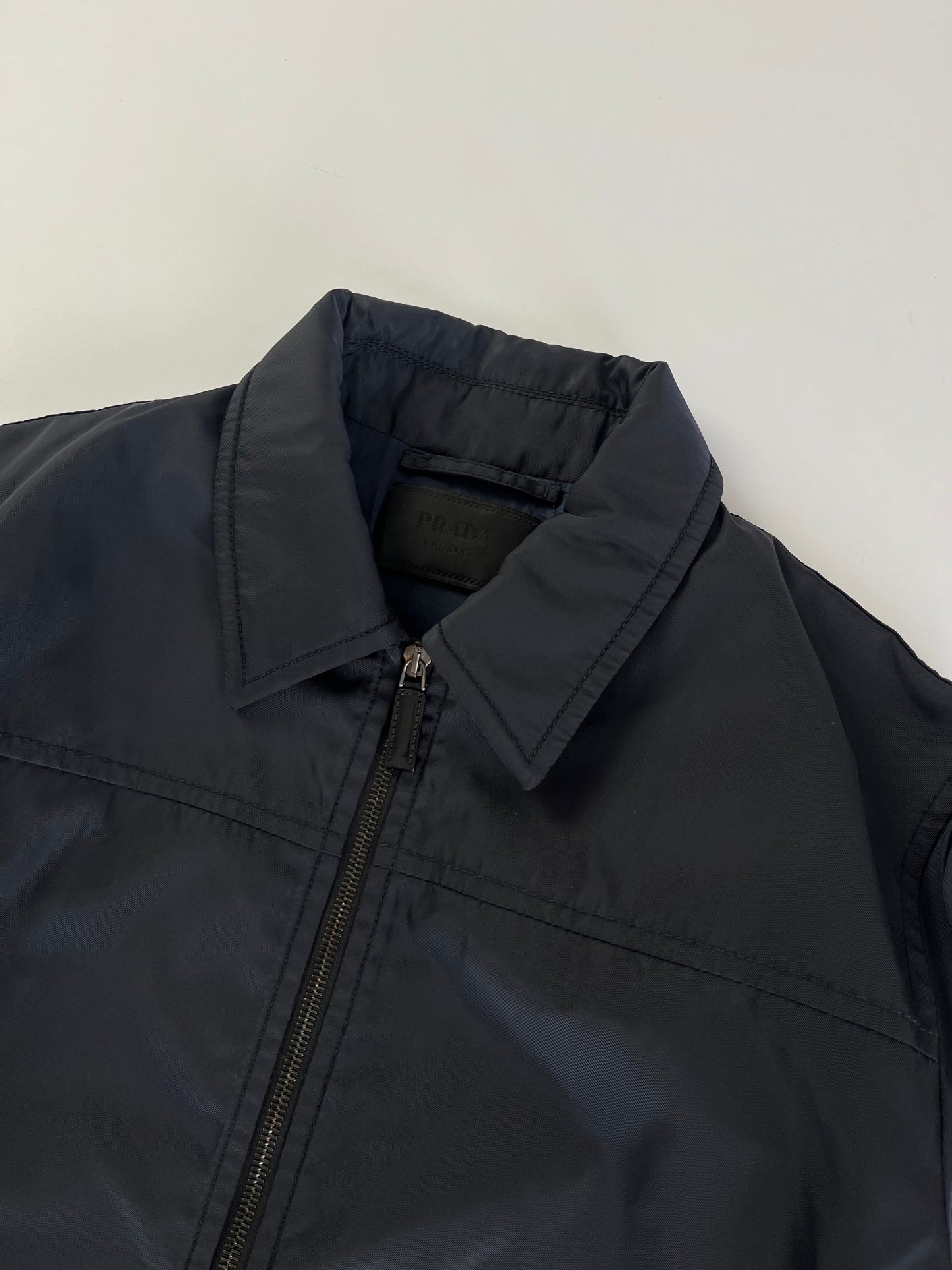 Prada Marine Double Zip Trucker Jacket FW 2014 - M