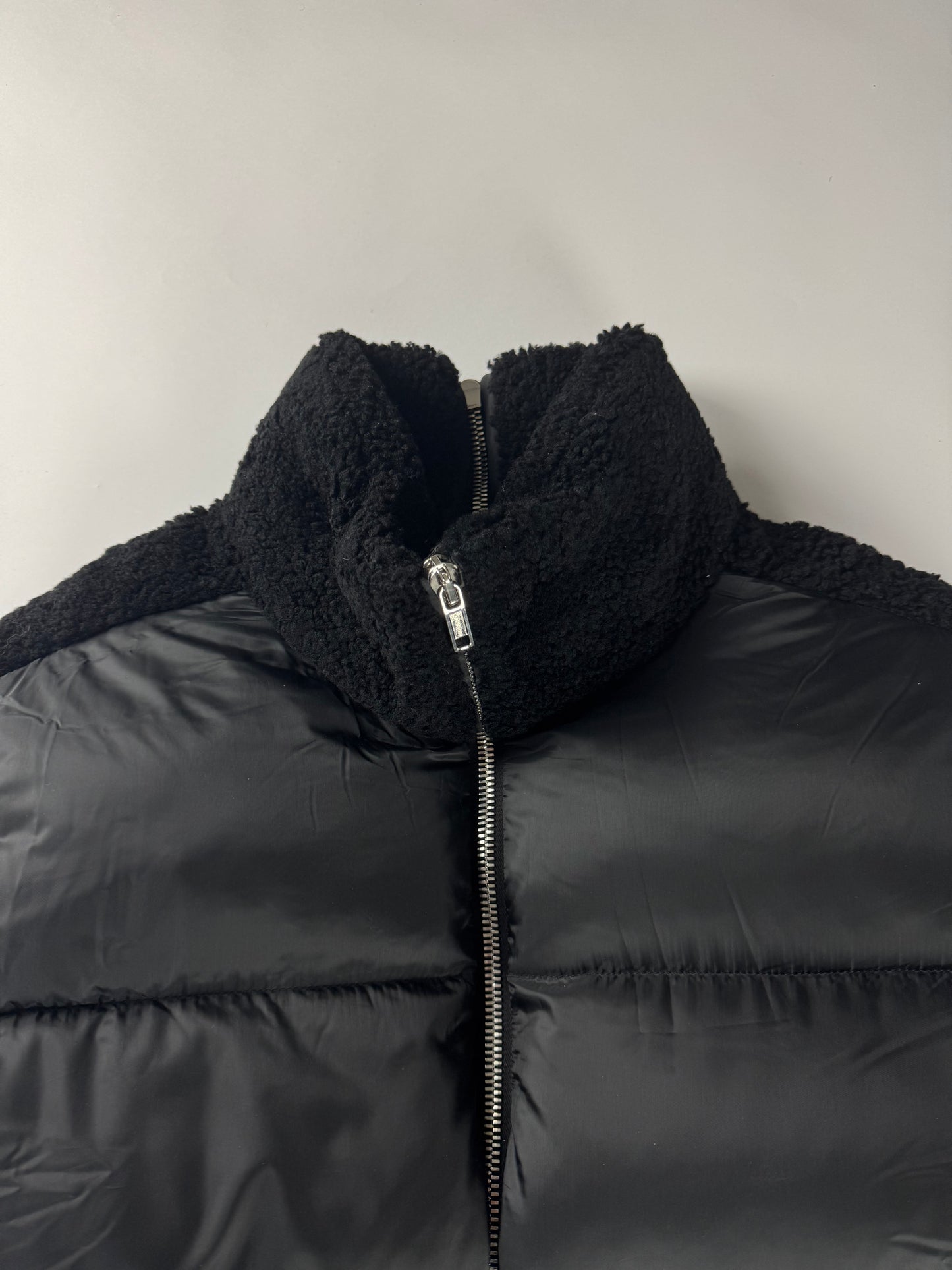 Rick Owens x Moncler DRKSHDW Cyclopic Shearling Down Puffer Jacket FW 2020 - M
