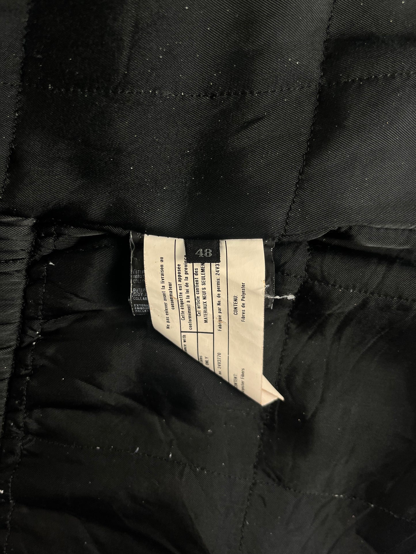 Prada Nylon Padded Blouse Bomber Jacket FW 2008 - M