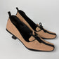 Prada Beige Neoprene Kitten Low Heels FW 1999 - 36 IT/36,5 EU