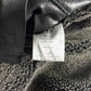 Louis Vuitton Sample Charcoal Shearling Cloude Sleeve Midi Black Collar Leather Tab Pocket Coat FW 2011 - M