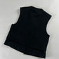 Balenciaga Black Zipped Moto Vest FW 2011 - S