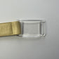 Prada Cream Leather Translucent Belt FW 1999 - 80 cm