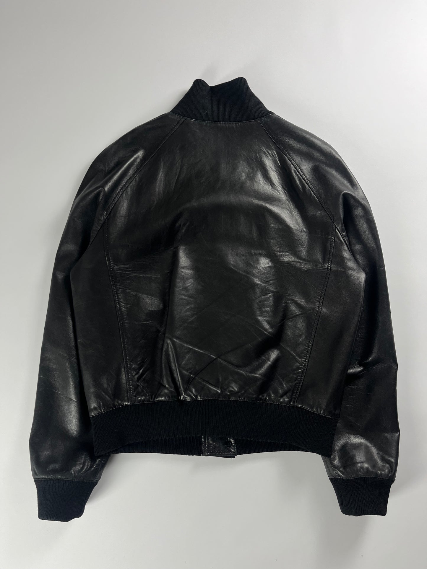 Gucci Premium Leather Shawl Collar Jacket FW 2004 - L