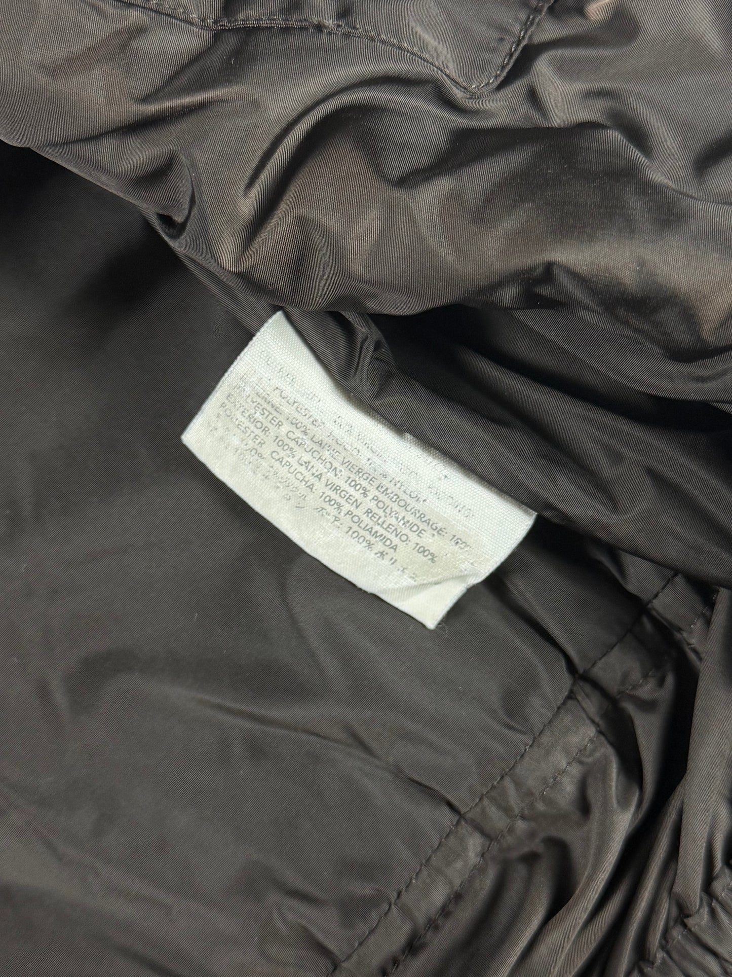 Prada Linea Rossa Camel Wool Coat FW 1999 - L