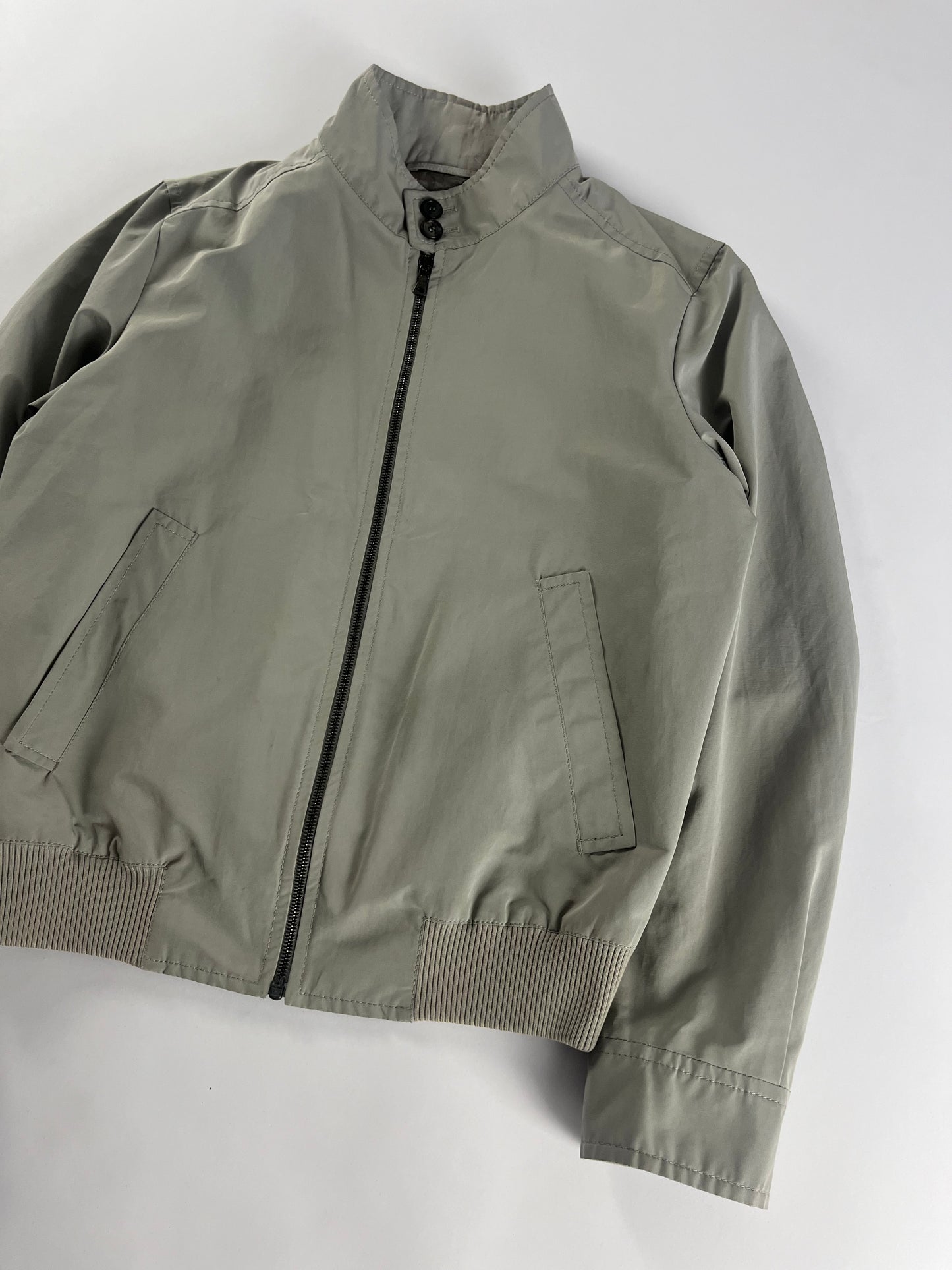 Prada Smoke Double Buttoned Harrington Bomber Jacket FW 2006 - M