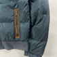 Prada Linea Rossa Puffer Nylon Leather Jacket - M