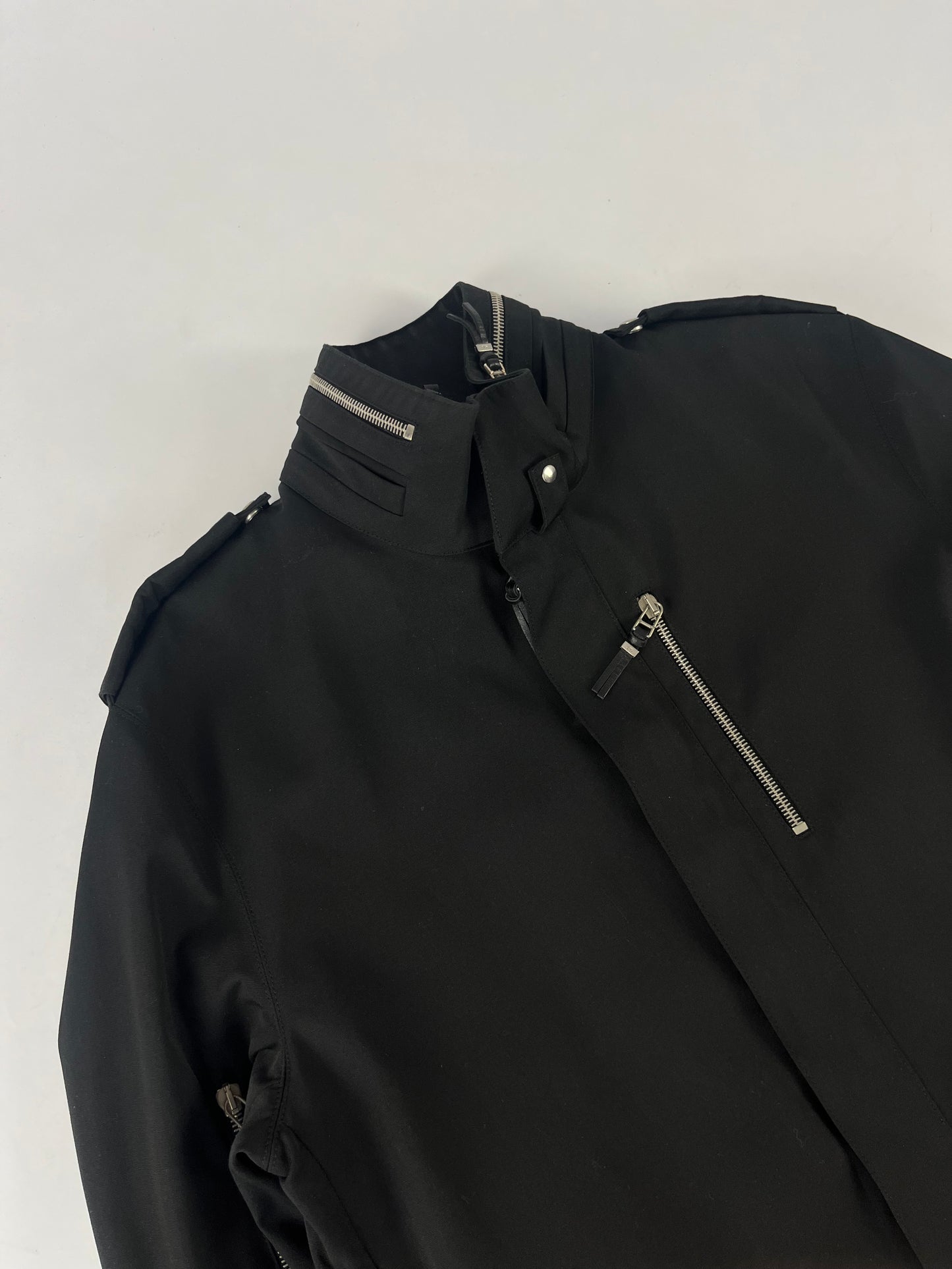 Dior Homme "Follow Me" Belted Zipped Jacket SS 2003 - L