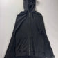 Givenchy Sample Oversize Destroy Effect Hooded Long Cape SS 2023 - XS