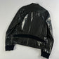 Dior Homme Napoleon Military Bright Dark Leather Jacket FW 2008 - M