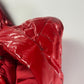 Prada Red Rush Textured Leather Effect Jacket SS 2007 - S