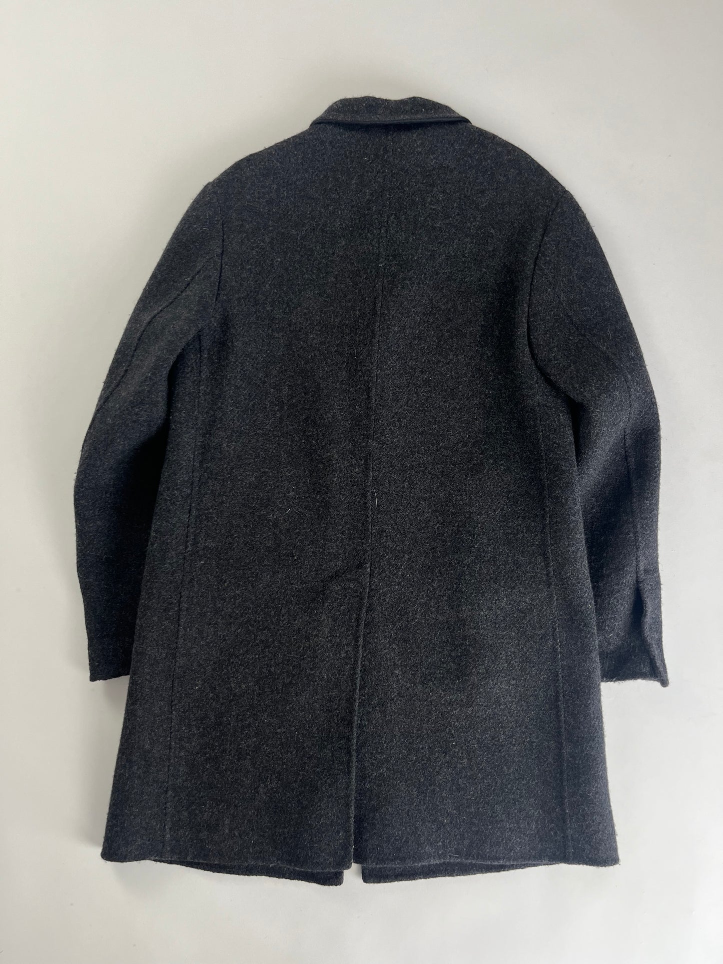 Prada Pure Shadow Grey Wool Coat FW 1998 - M
