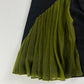Balenciaga Shadow Green Draped Skirt SS 2010 - S