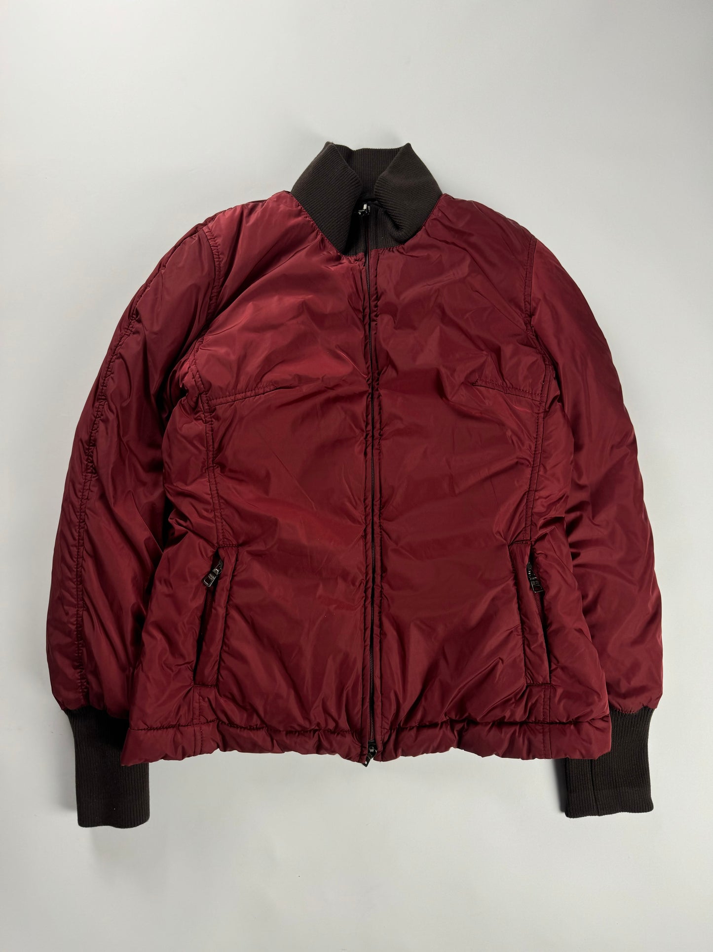 Prada Futurismo Red Nylon Jacket FW 1999 - S