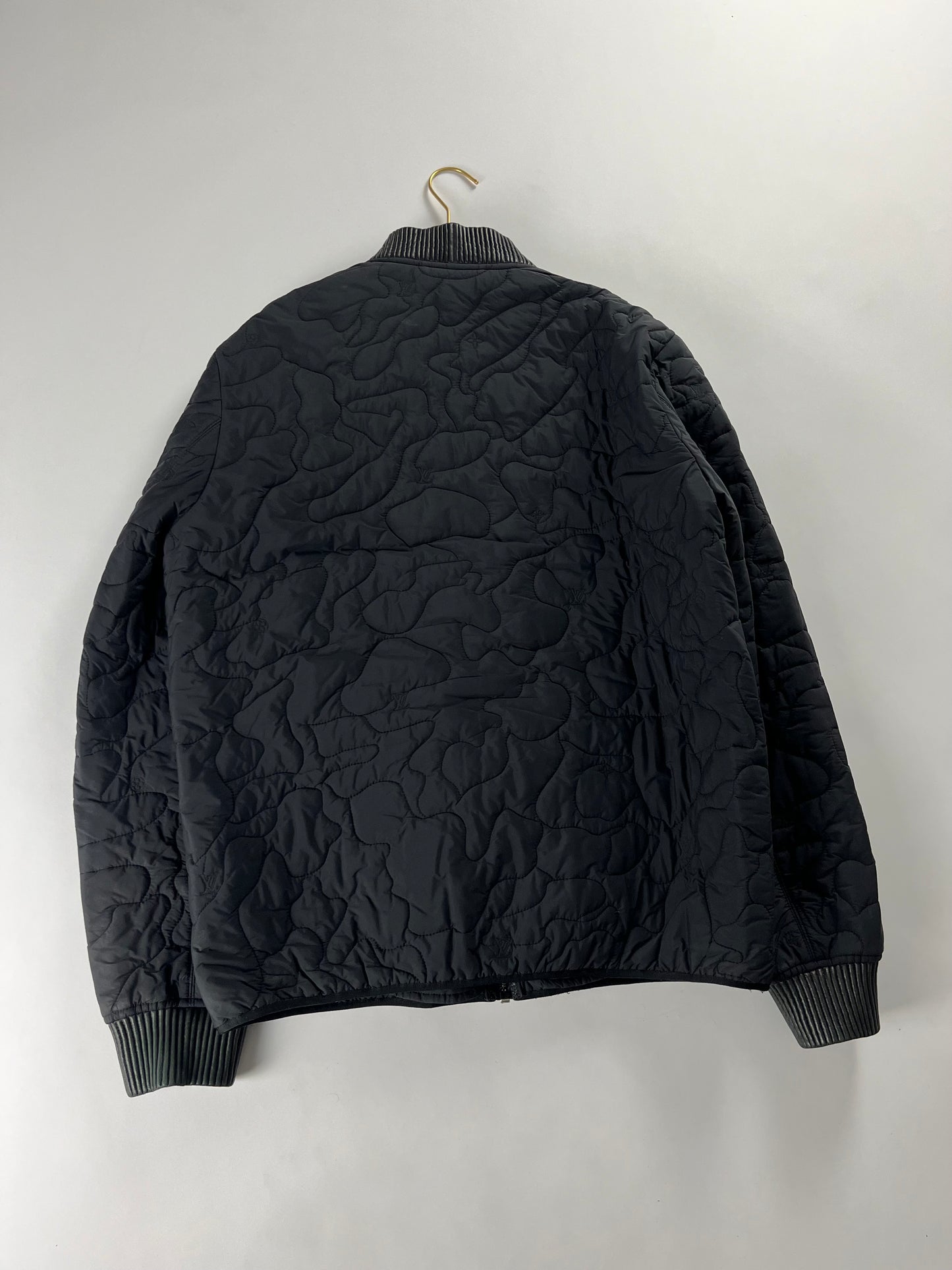 Louis Vuitton Monogram Down Bomber Jacket FW 2016 - L