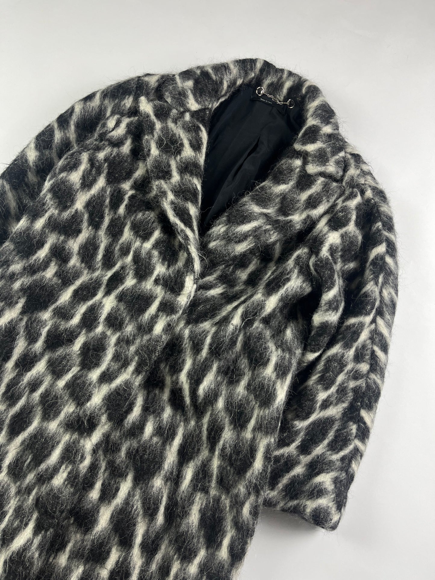 Gucci Leopard Mohair Alpaca Coat Pre-Fall 2014 - XS