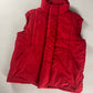 Prada Red Padded Removable Hood Vest 2000s - L