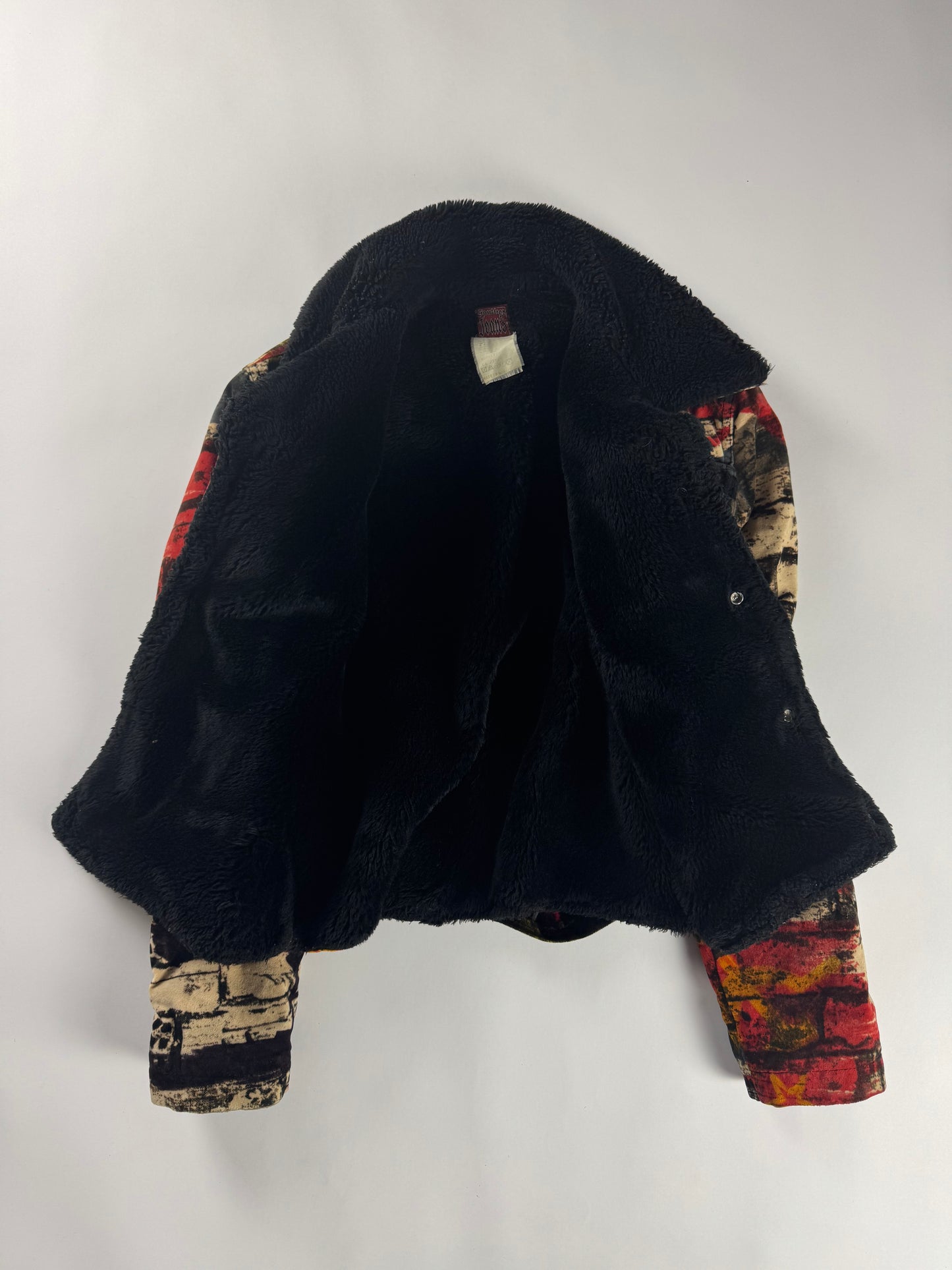 Jean Paul Gaultier Flag Print Punk Anarchy Jacket FW 1997 - M