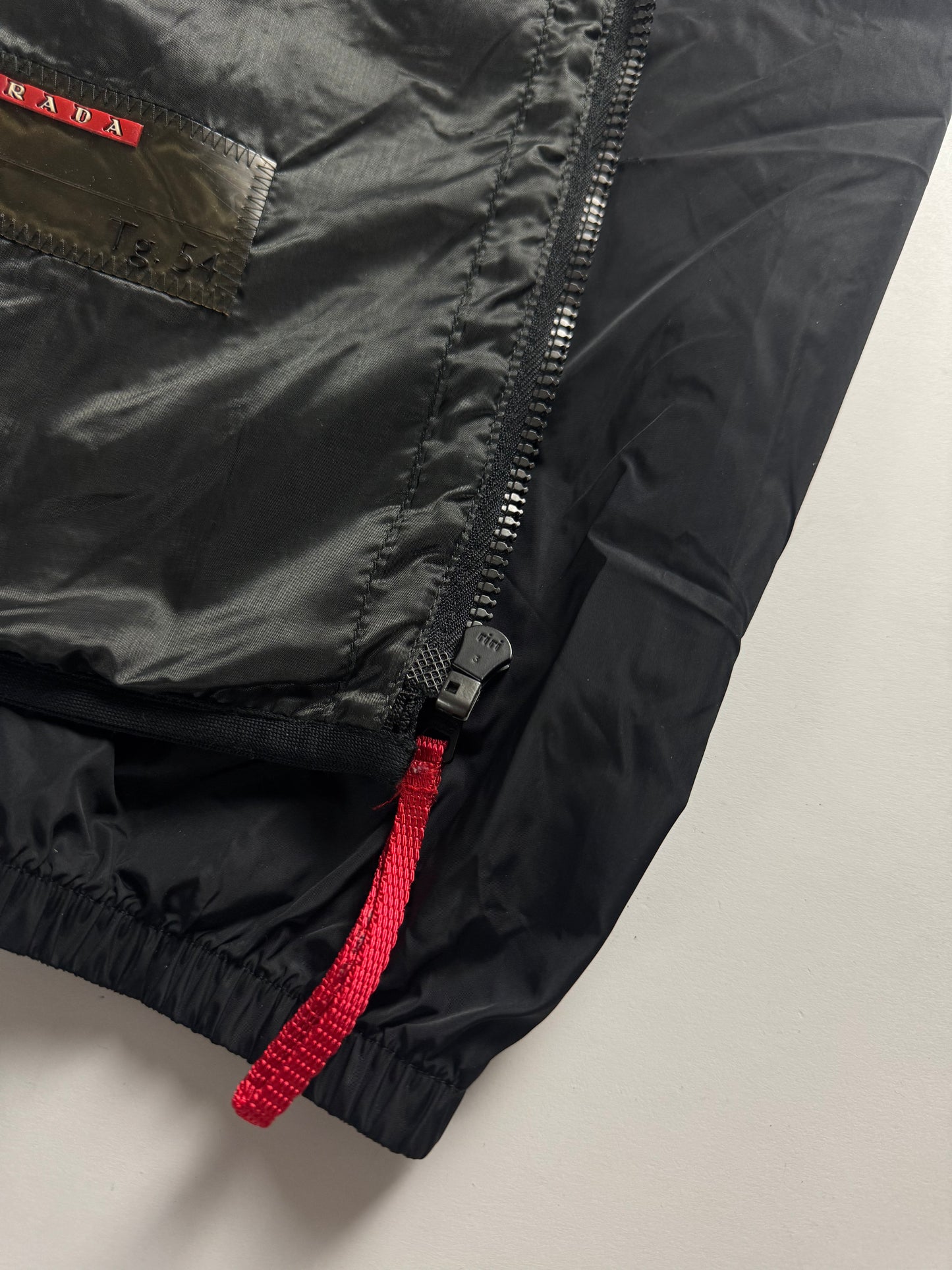 Prada Sport Translucent Back Mesh Jacket Nylon SS 2000 - L