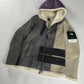 Stone Island Hand Sprayed Shearling Leather Jacket FW 2020 - M