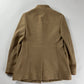 Prada Camel Leather Details Belted Collar Blazer FW 1999 - S