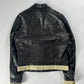 Prada Black Artisanal Leather Premium Jacket SS 1999 - M