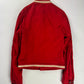 Yves Saint Laurent Rive Gauche Tom Ford Red Leather Motor Jacket SS 2004 - M