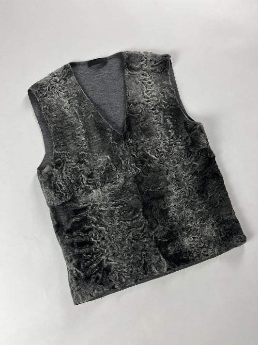 Prada Sample Fur Tank Top FW 2007 - XS