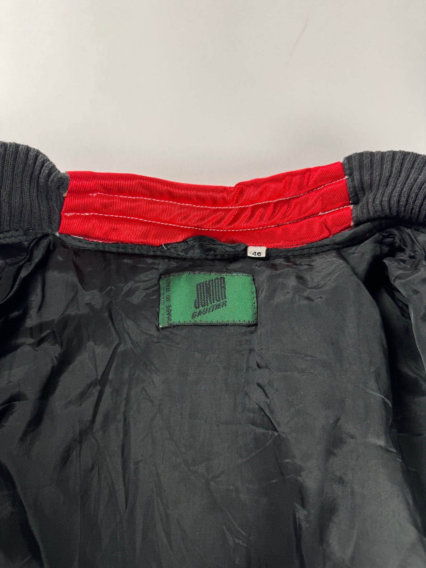 Jean Paul Gaultier Red Cropped Bomber Jacket 2010s - S