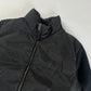 Prada Nylon Hybrid Wool Sleeve Zipper Jacket - S