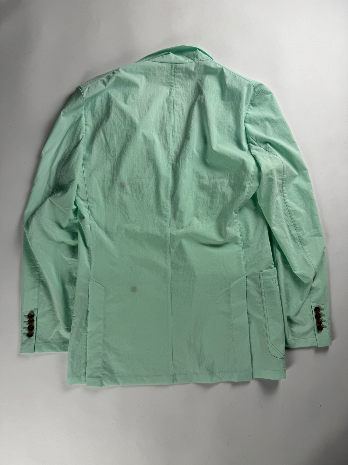 Hermès Sample Pastel Mint Green Lightweight Blazer SS 2019 - L