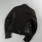 Prada Brown Leather Motor Jacket 2000s - XS