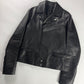 Balenciaga Alexander Wang Dark Buffalo Leather Perfecto Jacket FW 2015 - M