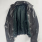 Gucci Premium Leather Lambskin High Neck Zipper Jacket 2000s - M