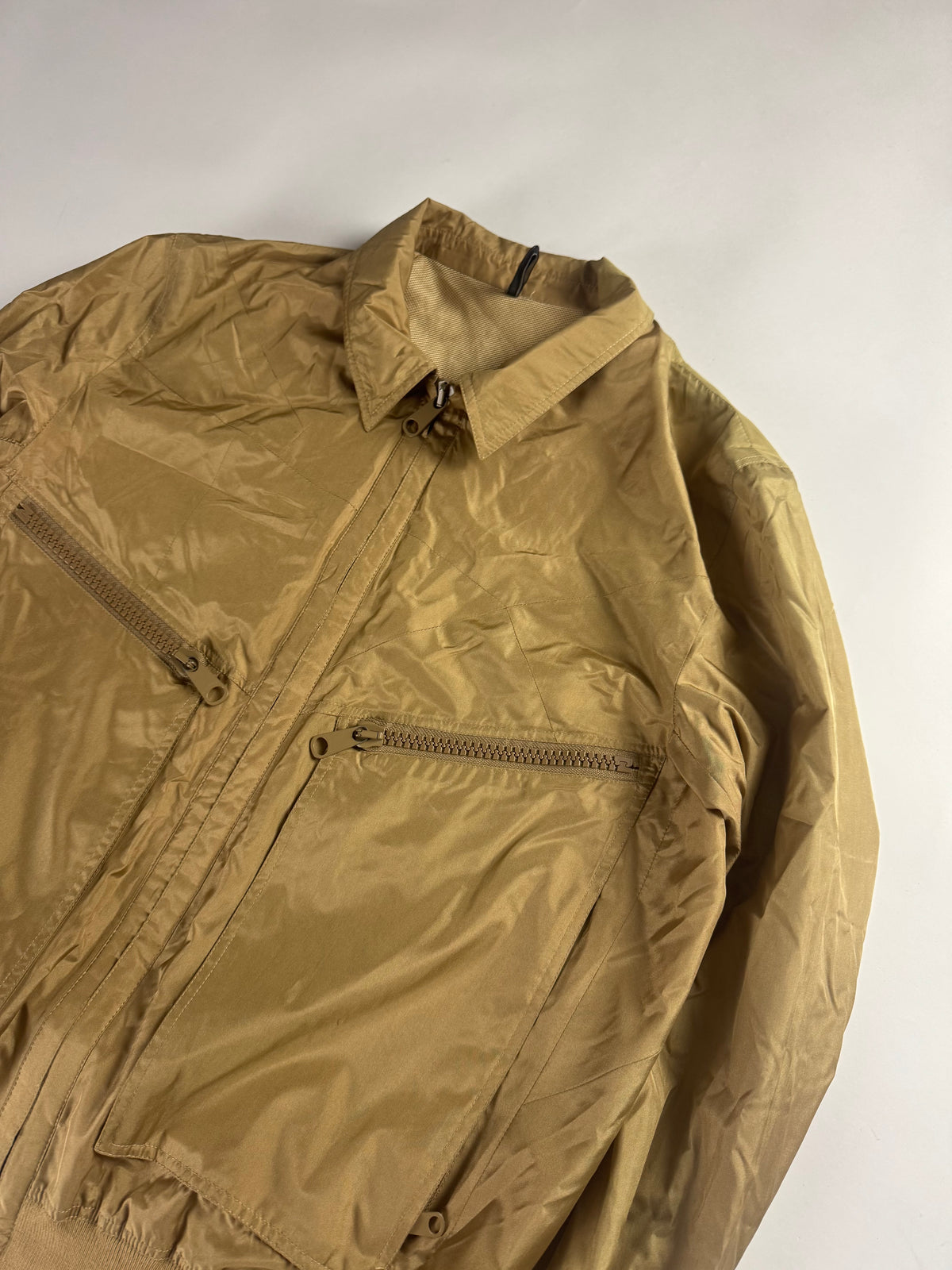 Dior Homme Kris Van Assche  Fragmented Nylon Bomber Jacket SS 2009 - L