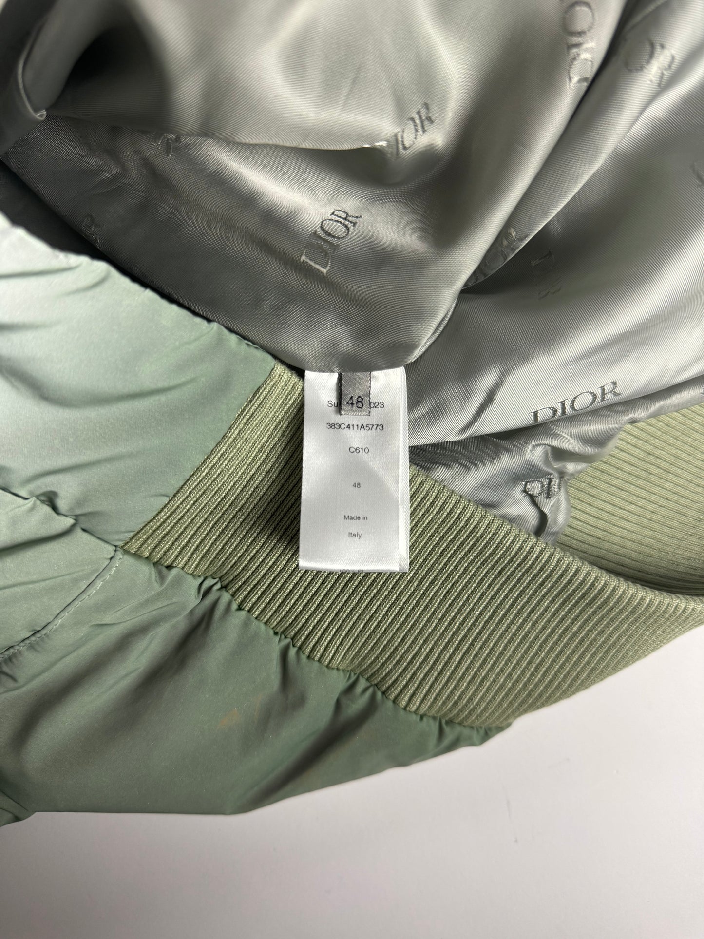 Dior Homme Sample Half Zip Reflective Lumina Jacket SS 2023 - M