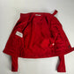 Yves Saint Laurent Rive Gauche Tom Ford Red Leather Motor Jacket SS 2004 - M