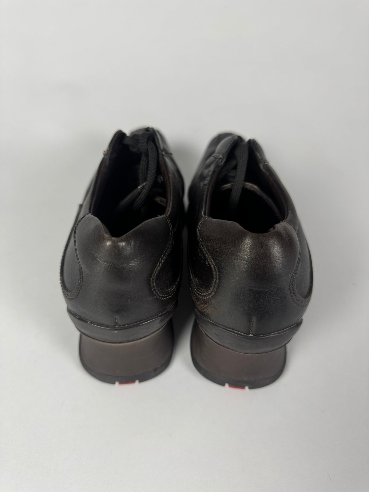 Prada Sport Leather Low Aero Platform Shoes FW 1999 - 38 IT/38,5 EU
