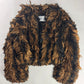 Balenciaga Couture Furry Cropped Boxy Shoulder Coat FW 2021 - S