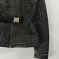 Prada Textured Plissé Nylon Belt Jacket SS 2006 - S