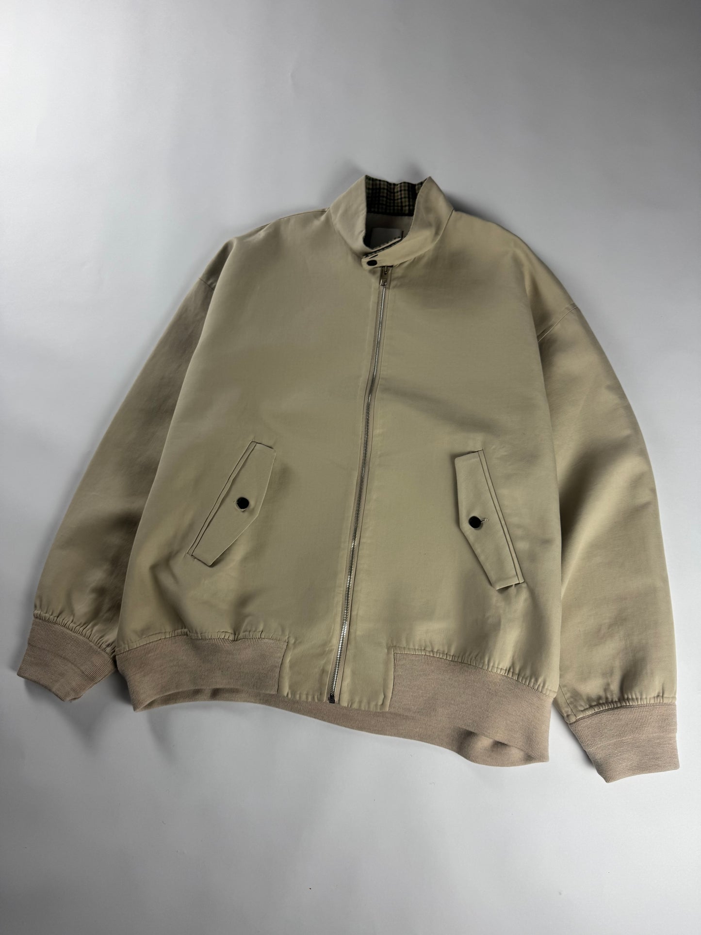 Givenchy Sample Inside Kilted Print Boxy Bomber Jacket SS 2024 - M