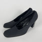 Prada Black Mary Jane Square Toe Pumps FW 1998 - 37,5 IT/38 EU