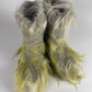 Rick Owens x Moncler Acid Gradient Big Rocks Goat Fur Boots FW 2023 - 43 EU