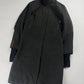 Prada Linea Rossa Funnel Collar Wool Cuffed Long Coat SS 2000 -  S